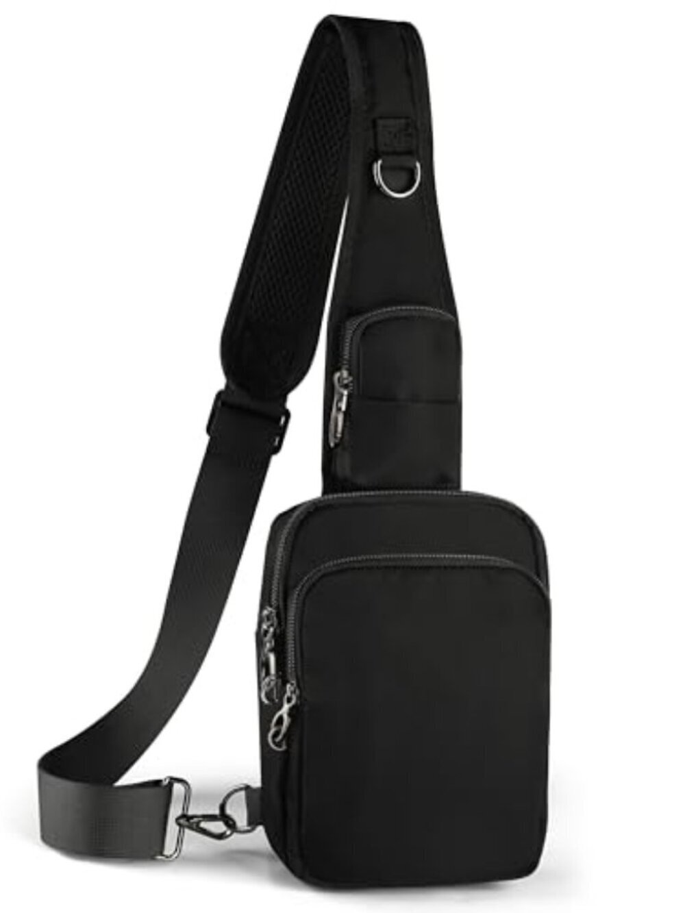 🆕 VADOO Sling Bag, Crossbody Bag with Zipper Lock, RFID Blocking & Water